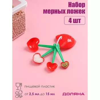Набор мерных ложек доляна