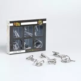 Набор металлических головоломок 6 шт. №3