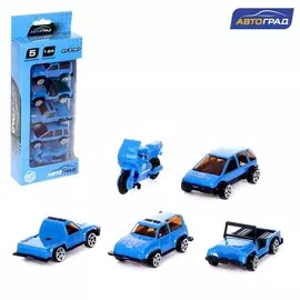 Набор металлических машин