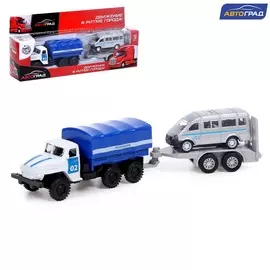 Набор металлических машин