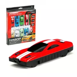 Набор металлических машин