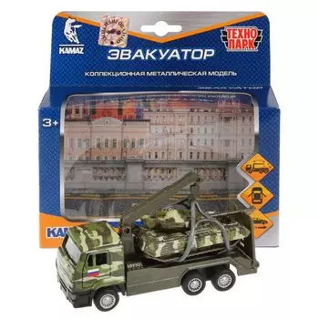 Набор металлических машин KAMAZ, Технопарк SB-17-24-D-WB