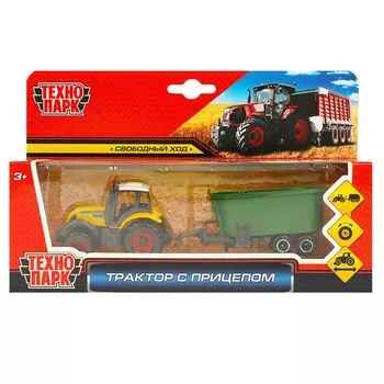 Набор металлических машин Технопарк 82002-1