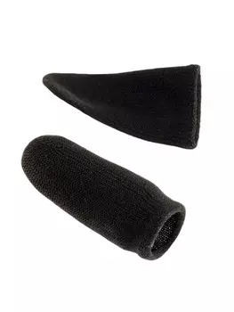 Набор напальчников для игр на смартфоне luazon, 4 штуки, с защитой от пота, черные