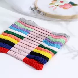 Набор ниток мулине №13/14, 8±1 м, 12 шт.