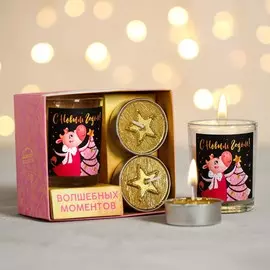 Набор новогодних свечей