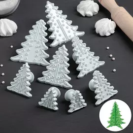 Набор печатей для теста и марципана доляна