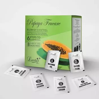 Набор: Пенка для умывания, Скраб для лица, Массажный крем для лица, Массажный гель для лица, Маска для лица, Сыворотка для лица 640мл