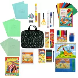 Набор первоклассника, 40 предметов, calligrata