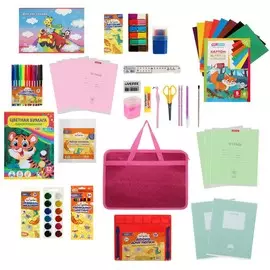 Набор первоклассника 40 предметов calligrata