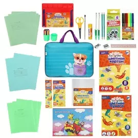 Набор первоклассника, 40 предметов, calligrata