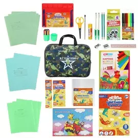 Набор первоклассника 40 предметов calligrata