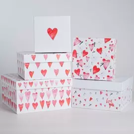 Набор подарочных коробок 5 в 1