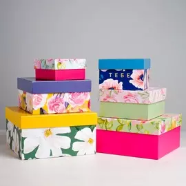 Набор подарочных коробок 6 в 1