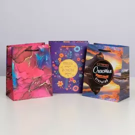 Набор подарочных пакетов