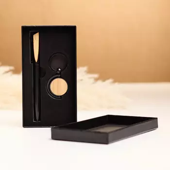 Набор подарочный 2 в 1, ручка, брелок