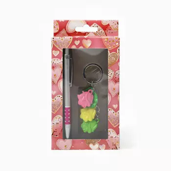 Набор подарочный 2в1 (ручка, брелок)