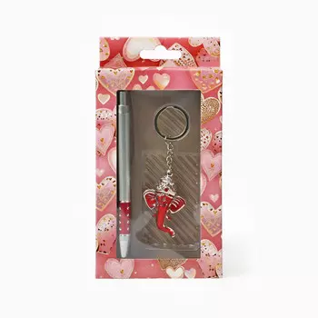 Набор подарочный 2в1 (ручка, брелок)