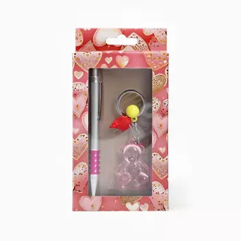 Набор подарочный 2в1 (ручка, брелок)