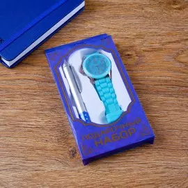 Набор подарочный 2в1 (ручка, часы)