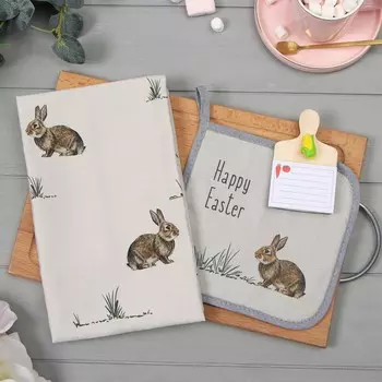 Набор подарочный полотенце прихватка магнит