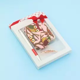 Набор подарочный 3в1 (ручка, кошелек, заколка)