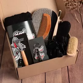 Набор подарочный этель bad boy, полотенце 50х90 см и аксессуары