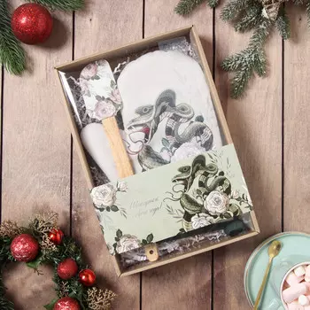 Набор подарочный варежка прихватка лопатка