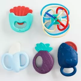 Набор погремушек и прорезывателей