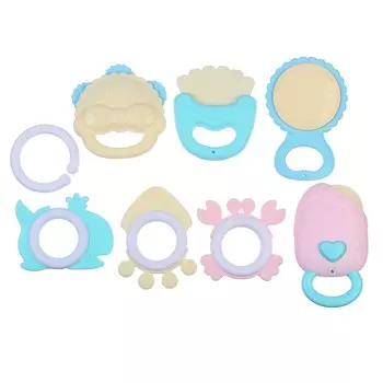 Погремушки с прорезывателем крошка я