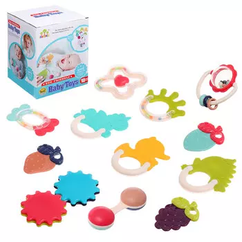 Погремушки с прорезывателями для зубов