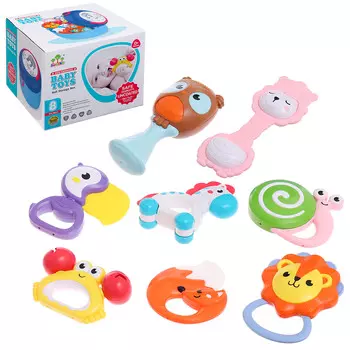 Погремушки с прорезывателями для зубов