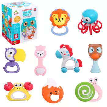 Погремушки с прорезывателями для зубов