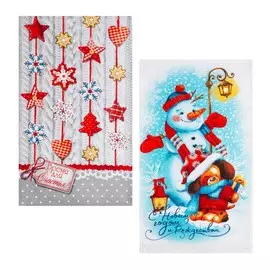 Набор полотенец кухонных