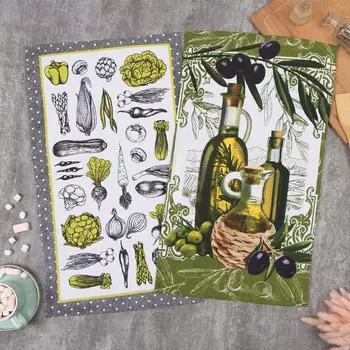 Набор полотенец кухонный