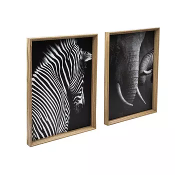 Набор постеров настенных в рамке МДФ