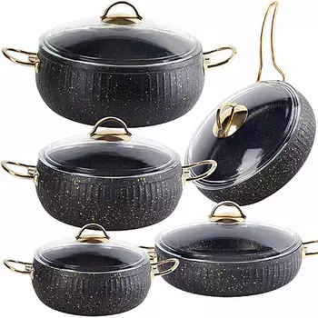 Набор посуды 10пр 3+3+4+4,5+7