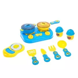 Набор посуды с плитой