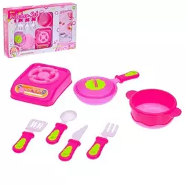 Набор посуды с плитой