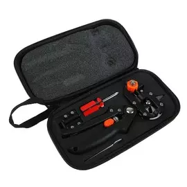 Набор профессиональный: секатор прививочный, 2 насадки, отвертка, гаечный ключ, в чехле, greengo