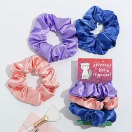 Набор атласных резинок для волос