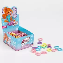 Резинка для волос, 100 штук, винкс