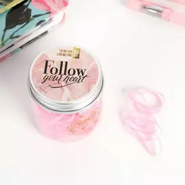 Набор силиконовых резинок для волос