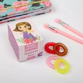 Набор резинок пружинок для волос