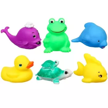Резиновые игрушки для ванны крошка я