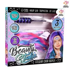 Набор с мелками для волос + тату beauty studio
