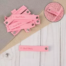 Бирка с кнопкой