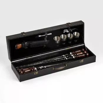 Набор с шампурами подарочный