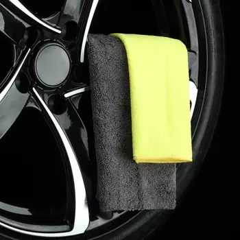 Набор салфеток микрофибры для ухода grand caratt, 2 шт