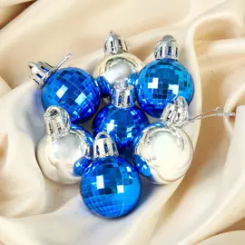 Набор шаров пластик d-3 см, 56 шт